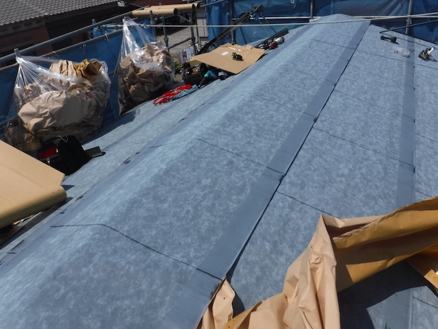 ディーズルーフィング施工完了